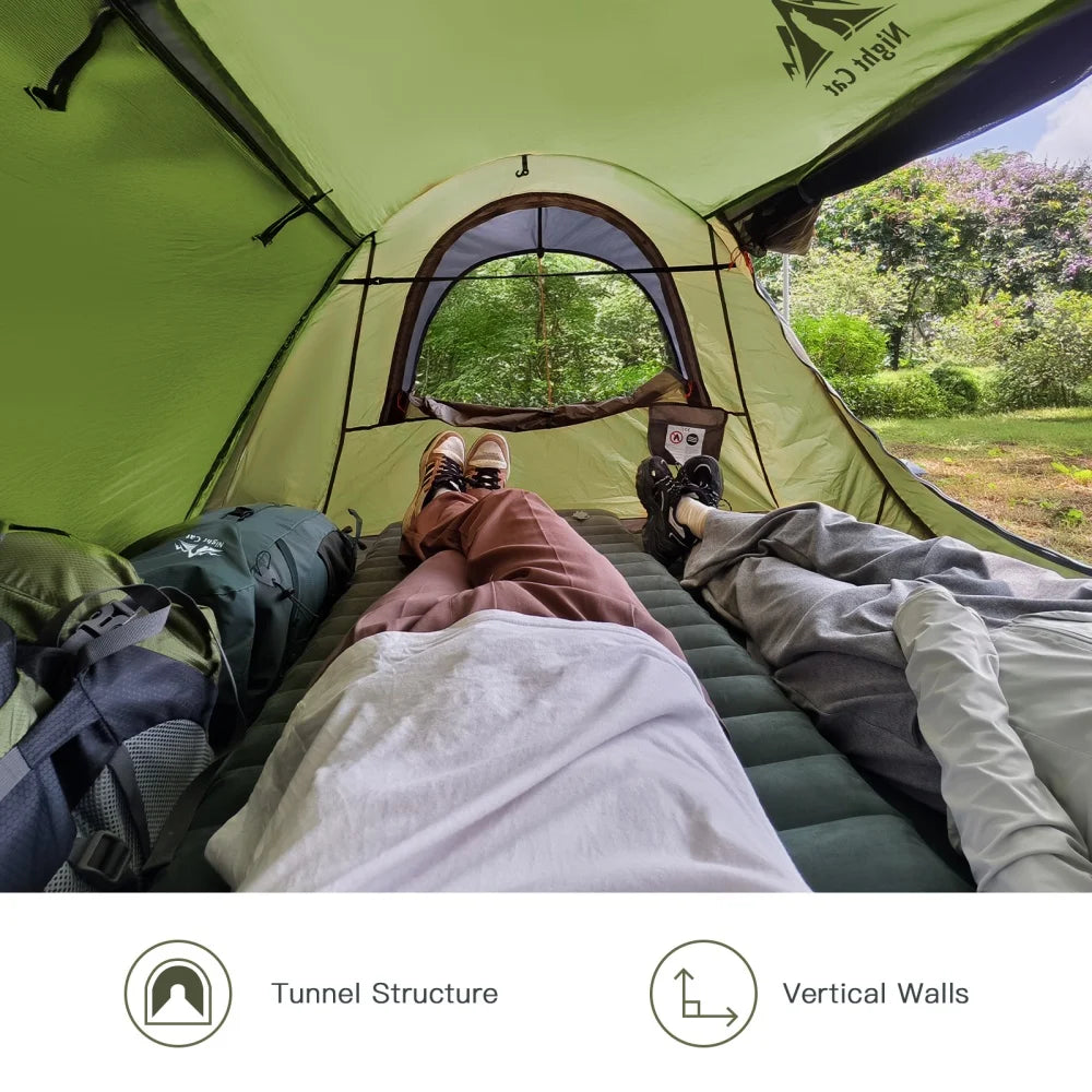Night Cat Two Person Pop Up Tent With Mosquito Net