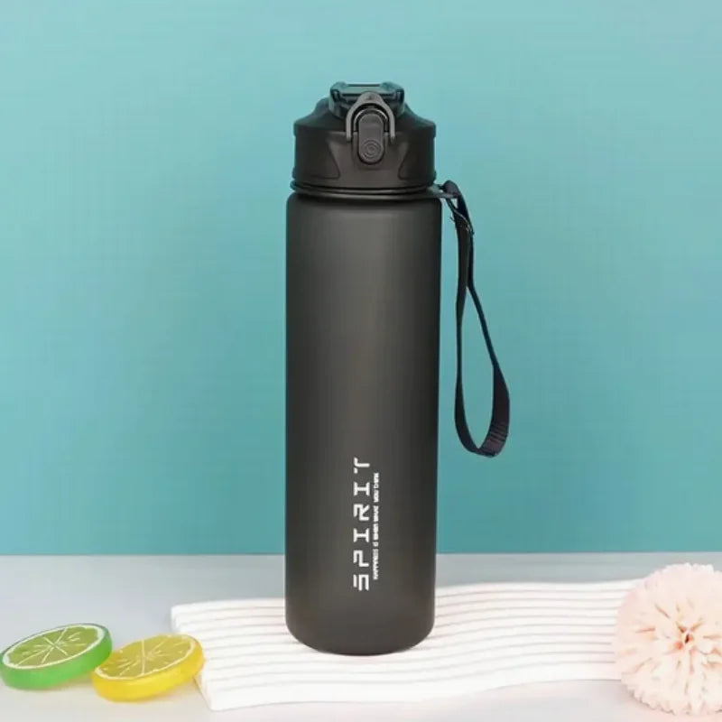 Leak-Proof BPA-Free PC Insulated Sports Water Bottle With Straw