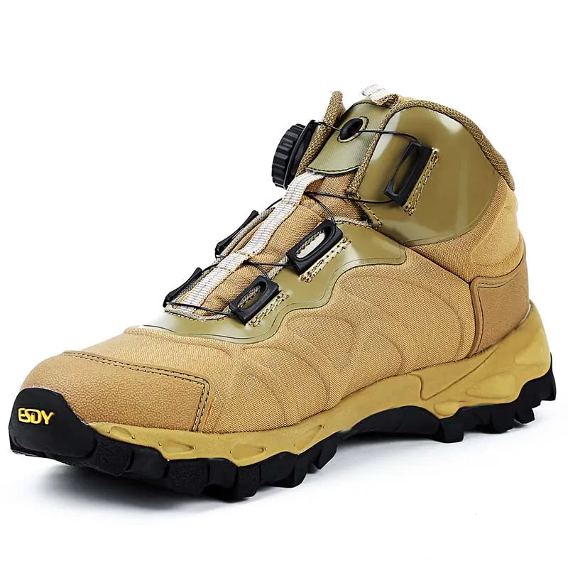 KOLINLOV Mens Waterproof Hiking Boots for Outdoor Adventures
