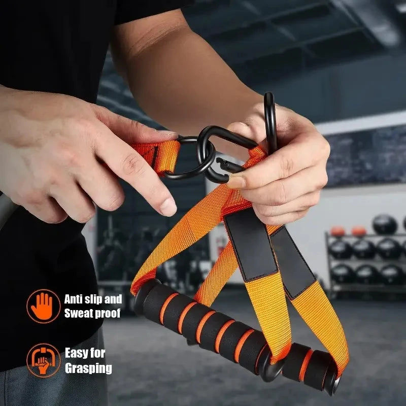 Resistance Training Strap With Handle For Strength And Fitness