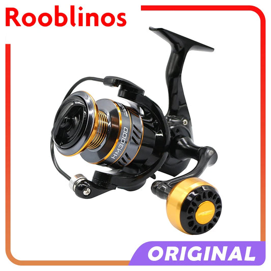 Rooblinos Spinning Fishing Reel High Speed Metal Body