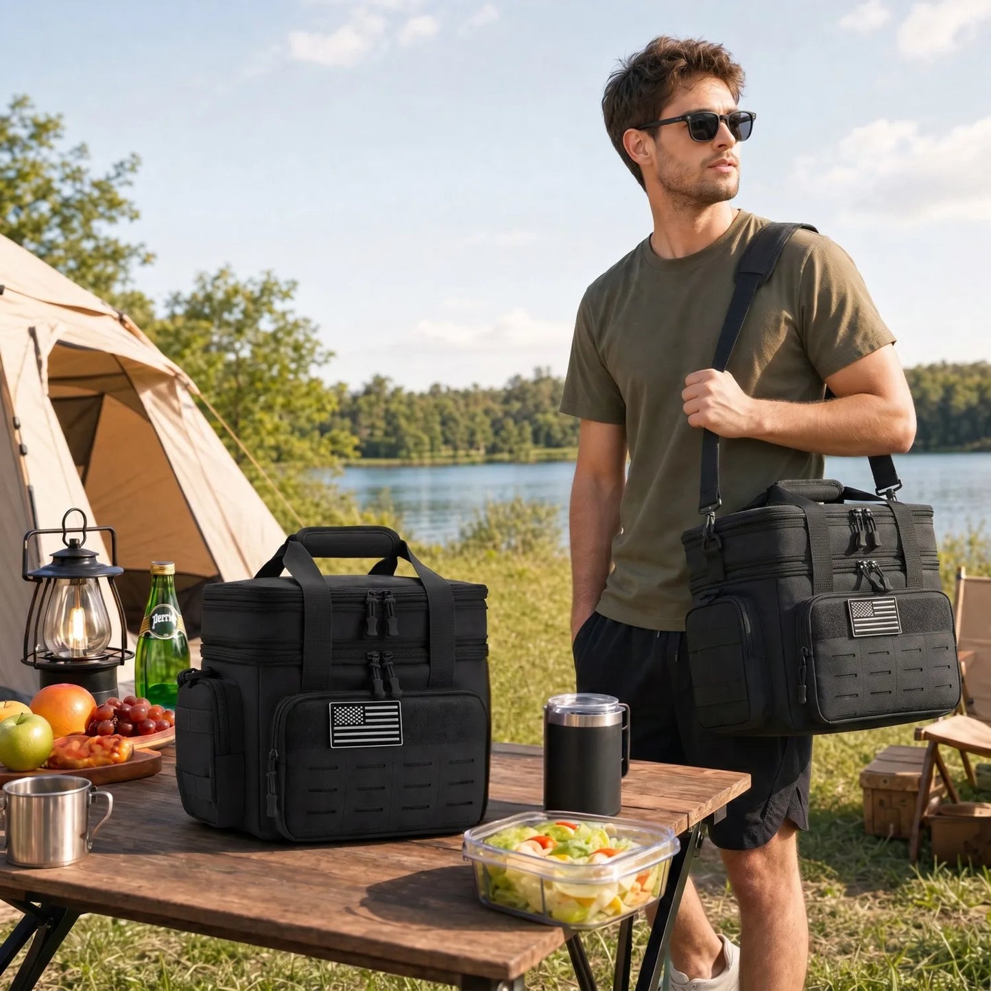 ReFire Gear Insulated Picnic Cooler Bag