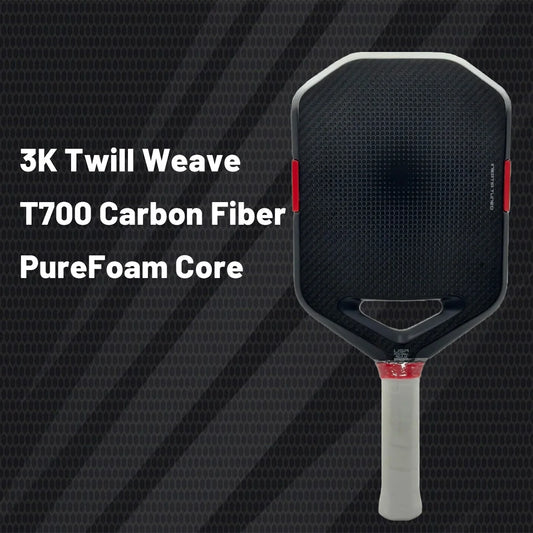 Azgairit Plaid Pickleball Paddle With Foam Core And TPU Ring
