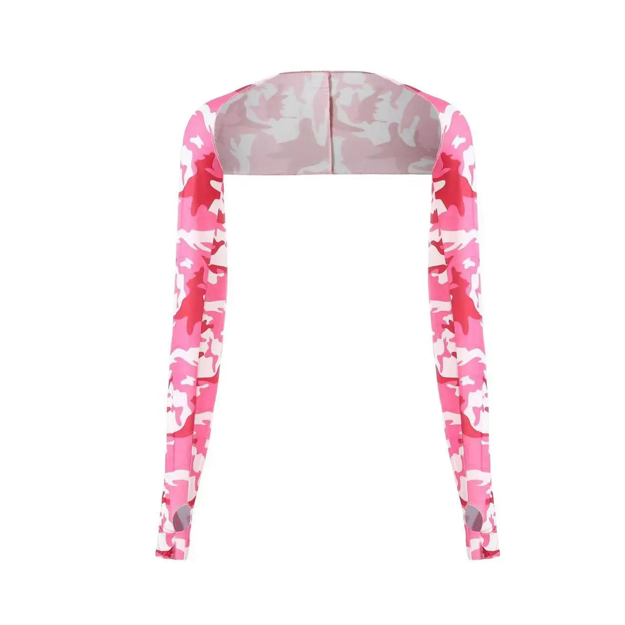 Nylon Ice Silk Arm Sleeves For Outdoor UV Protection