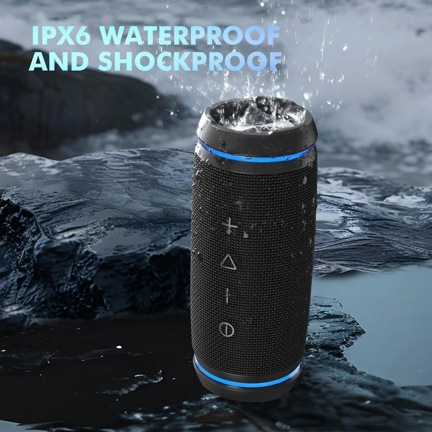 W-King BT226 Portable Bluetooth Speaker 36W Bass IPX6 Waterproof