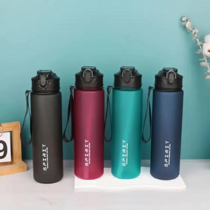 Leak-Proof BPA-Free PC Insulated Sports Water Bottle With Straw