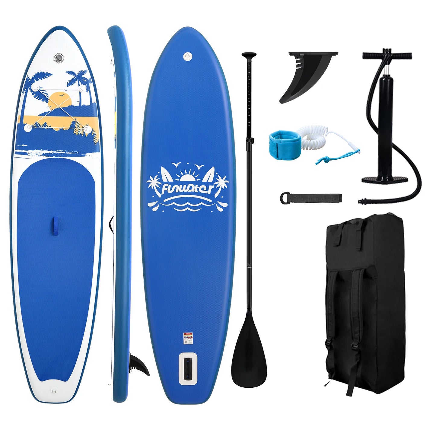 Funwater Ultra-Light Inflatable Stand-Up Paddle Board