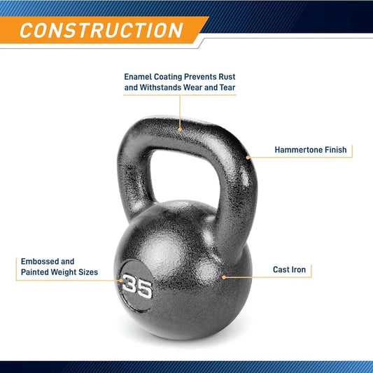Marcy Hammertone Kettlebell Set 10 To 55 Lbs