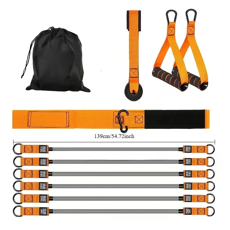 Resistance Training Strap With Handle For Strength And Fitness
