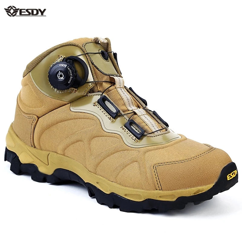 KOLINLOV Mens Waterproof Hiking Boots for Outdoor Adventures