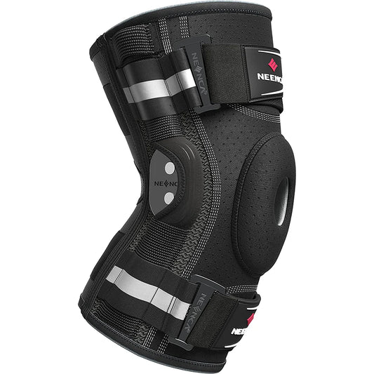 NEENCA Hinged Knee Brace For Pain Relief With Side Stabilizers