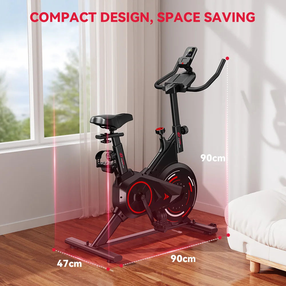 Botifly Exercise Bike Resistance Stationary Low Noise 6kg Flywheel