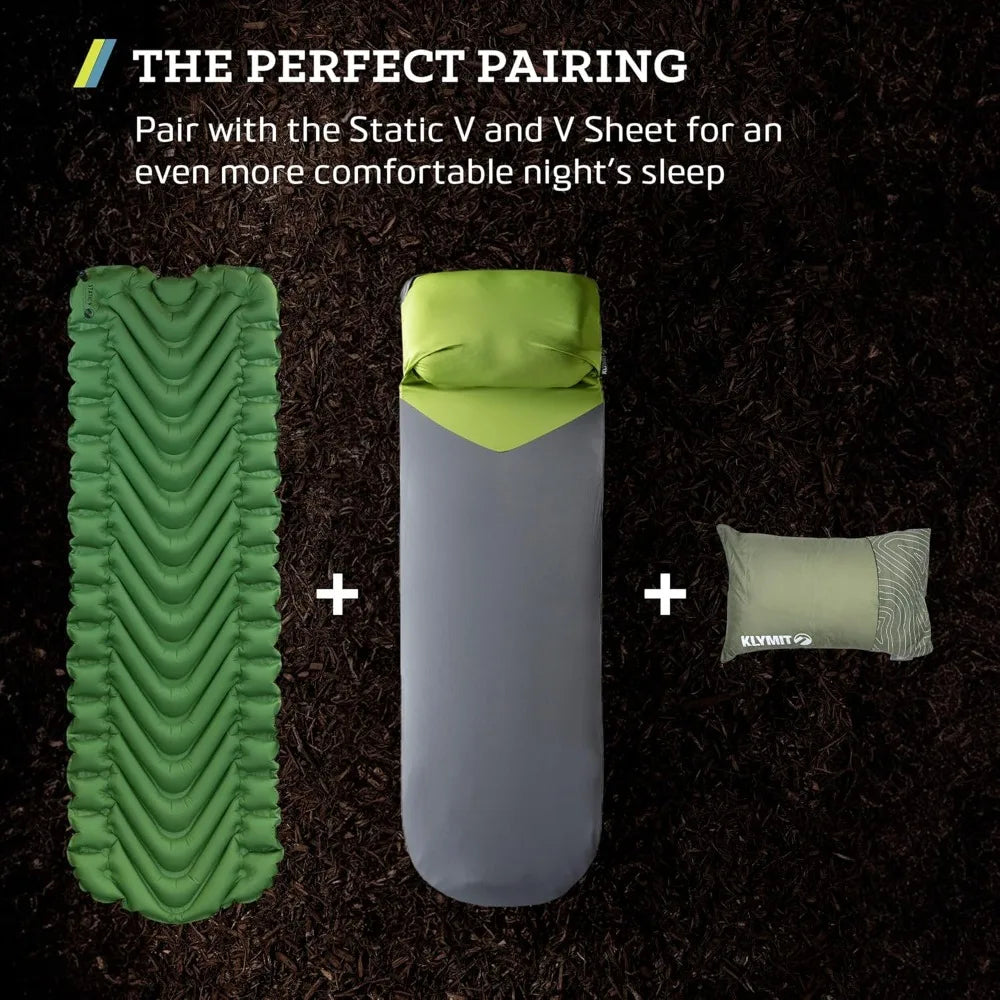 Klymit Drift Camping Pillow Shredded Memory Foam