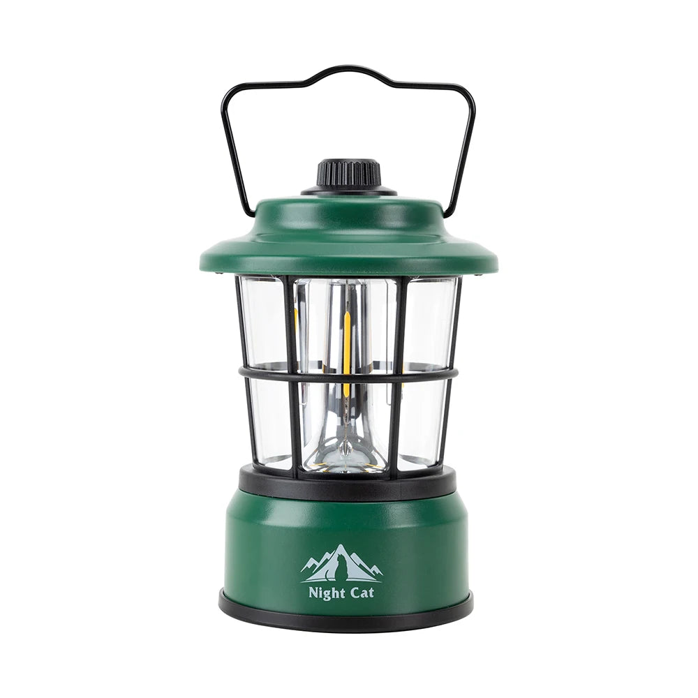 Night Cat LED Camping Lantern 360 Degree Panoramic Light