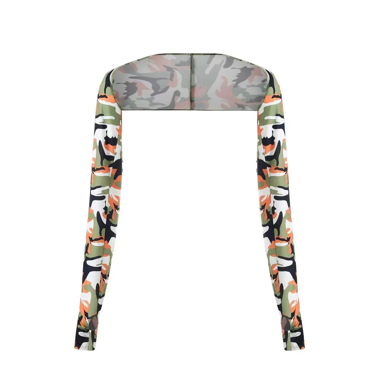 Nylon Ice Silk Arm Sleeves For Outdoor UV Protection