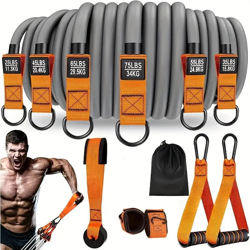 Resistance Training Strap With Handle For Strength And Fitness